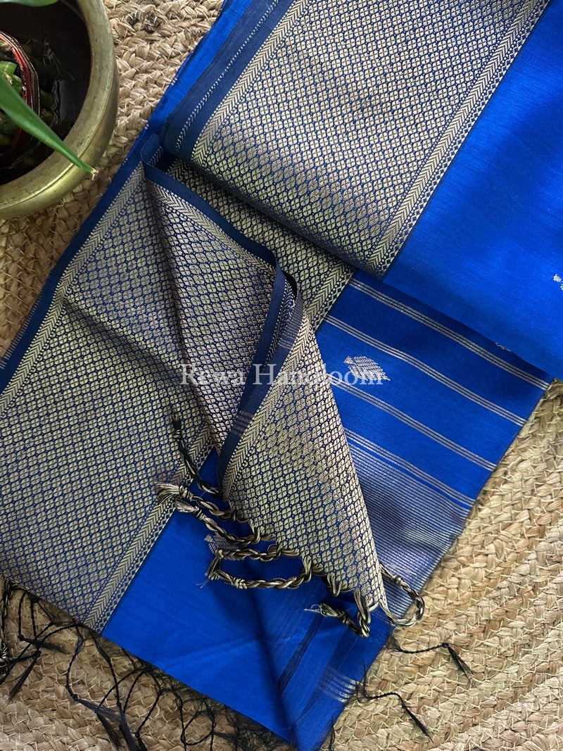 Maheshwari Resham Thread Butti Saree