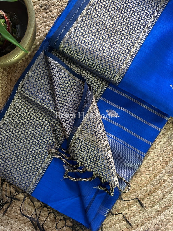 Maheshwari Resham Thread Butti Saree