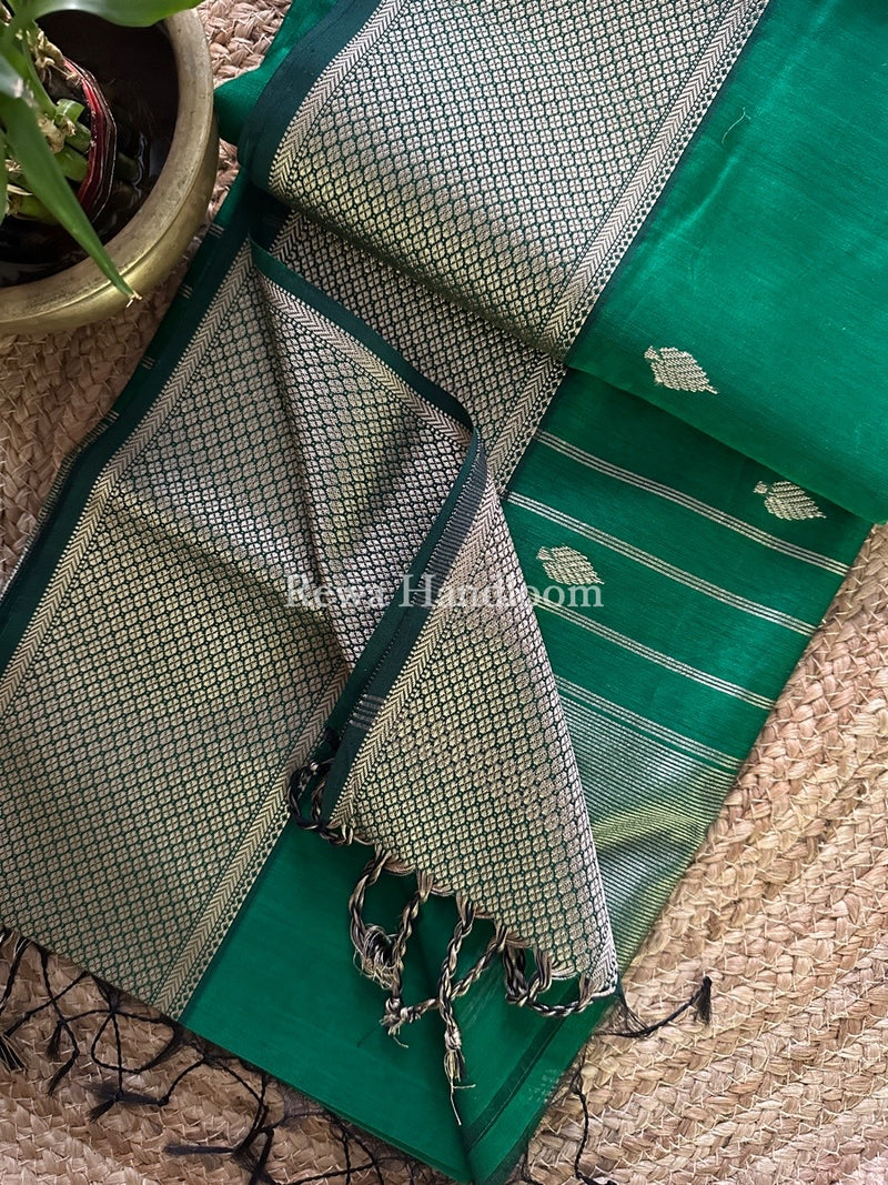 Maheshwari Resham Thread Butti Saree