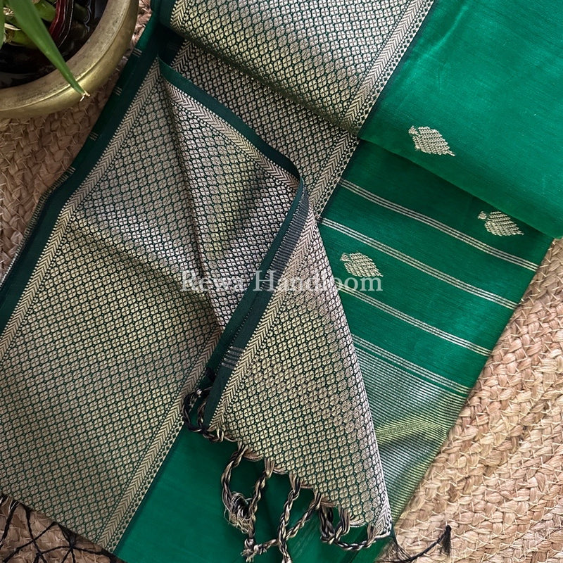 Maheshwari Resham Thread Butti Saree
