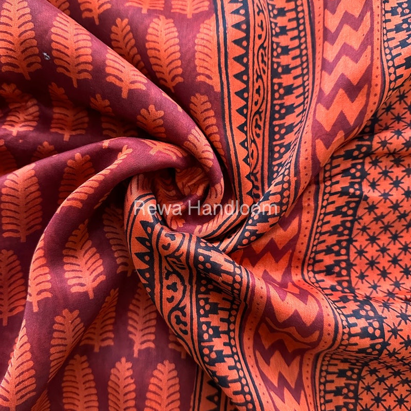 Bagh Print Saree