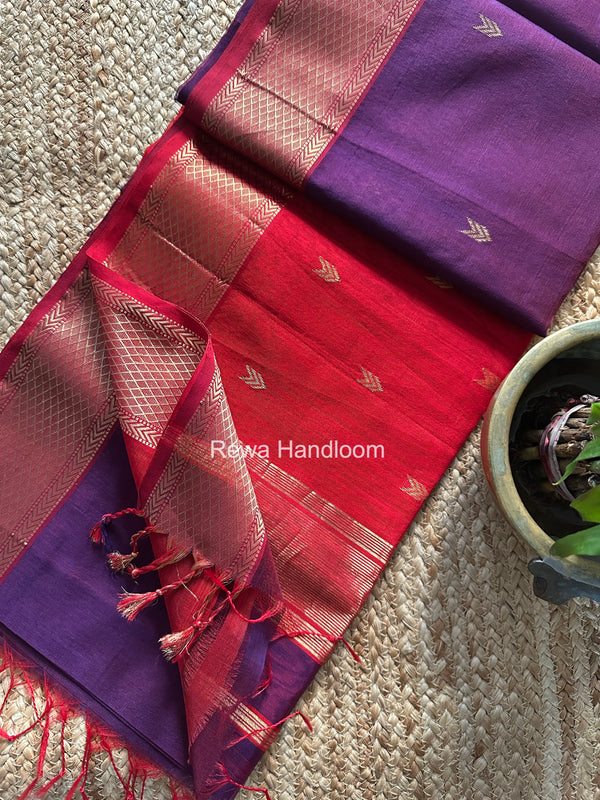 V Butti ~ Maheshwari Saree
