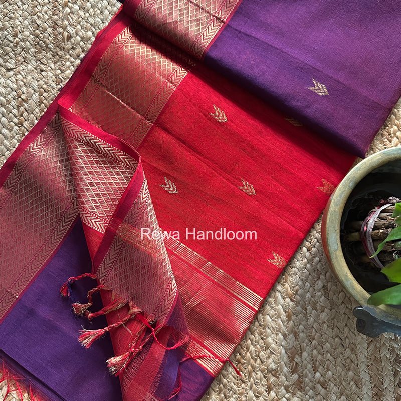 V Butti ~ Maheshwari Saree
