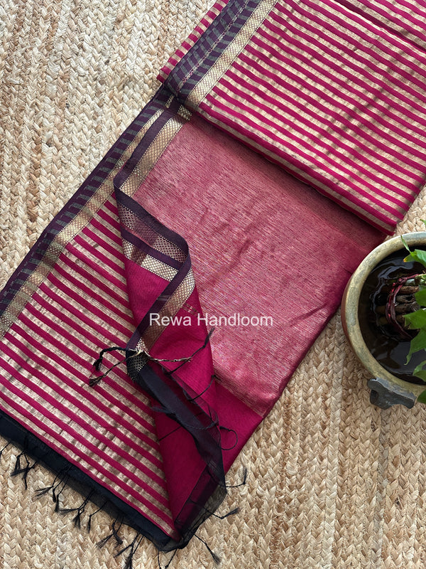 Maheshwari Tissue Silk Saree