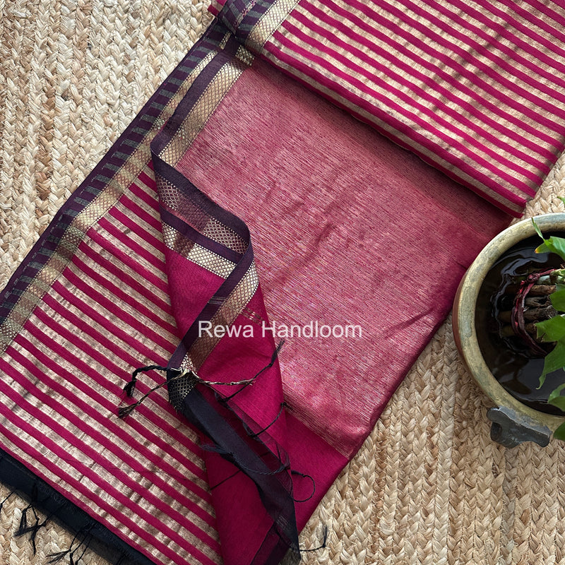 Maheshwari Tissue Silk Saree