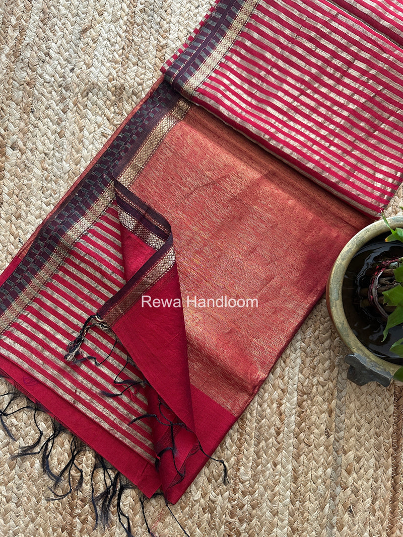 Maheshwari Tissue Silk Saree