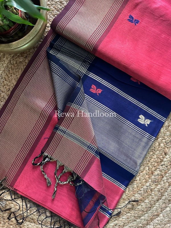 Maheshwari Resham Thread Butti Saree