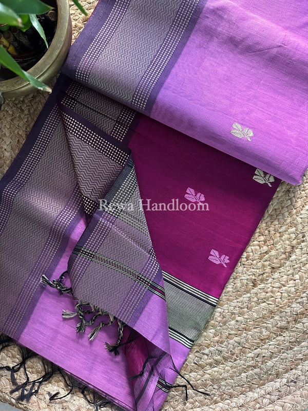Maheshwari Resham Thread Butti Saree