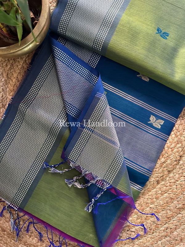 Maheshwari Resham Thread Butti Saree