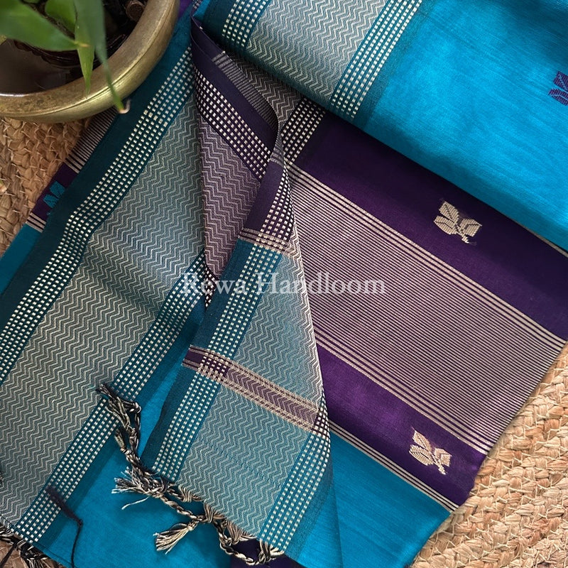 Maheshwari Resham Thread Butti Saree
