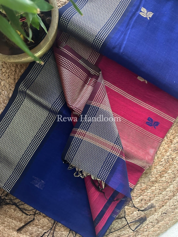 Maheshwari Resham Thread Butti Saree