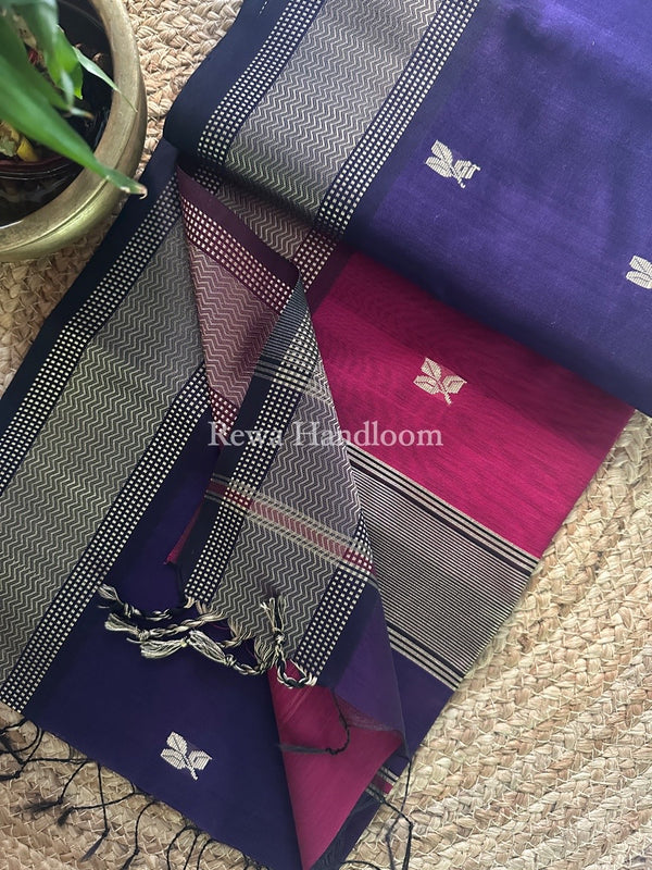 Maheshwari Resham Thread Butti Saree