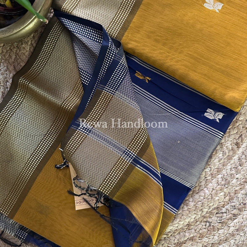 Maheshwari Resham Thread Butti Saree