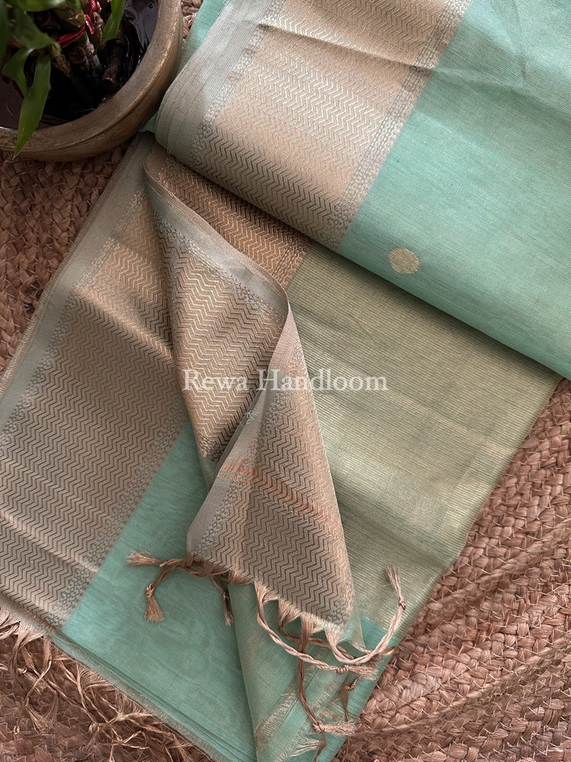 Maheshwari Tissue Butti Saree