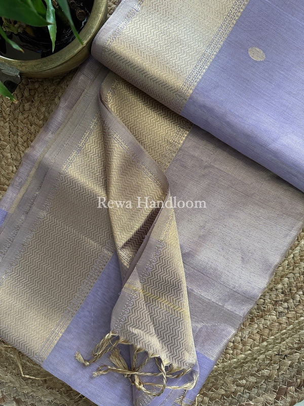 Maheshwari Tissue Butti Saree
