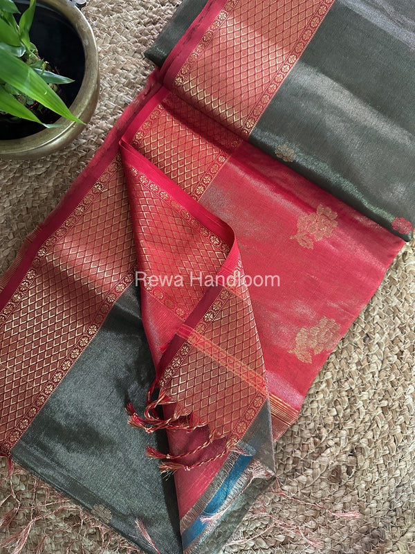 Maheshwari Tissue Silk Saree
