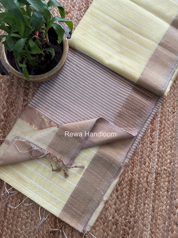 Maheshwari Gichha Thread Lining Saree