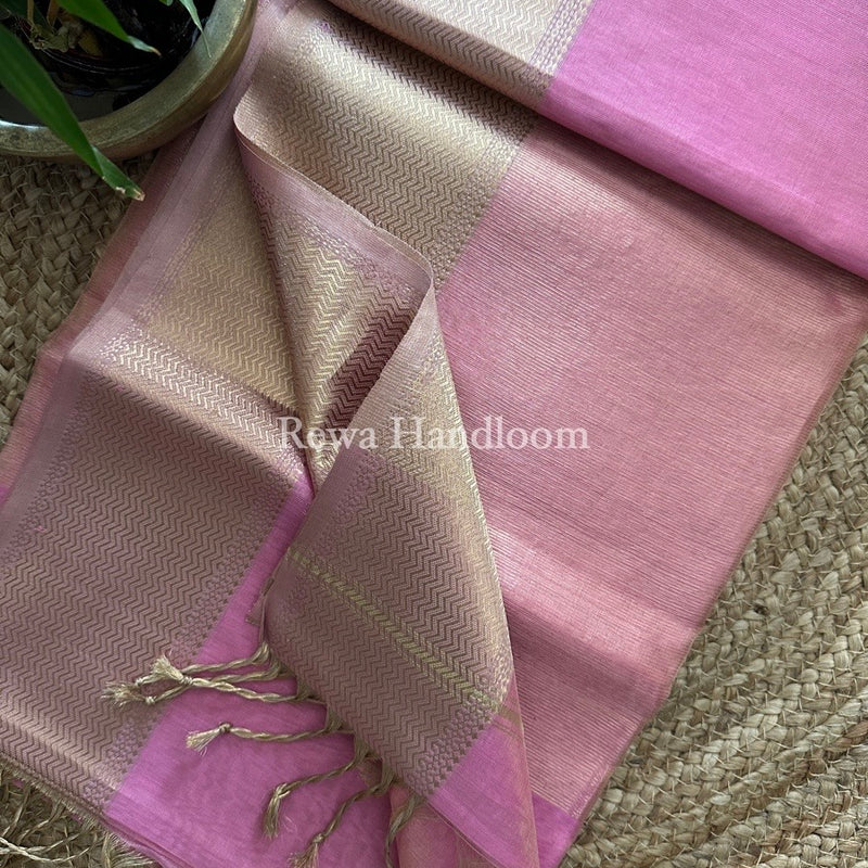 Maheshwari Tissue Butti Saree
