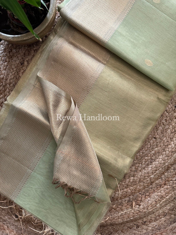 Maheshwari Tissue Butti Saree