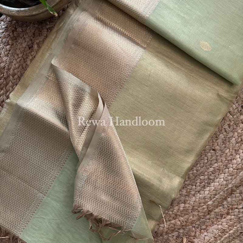 Maheshwari Tissue Butti Saree