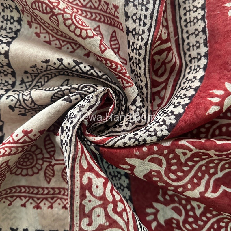Bagh Print Saree