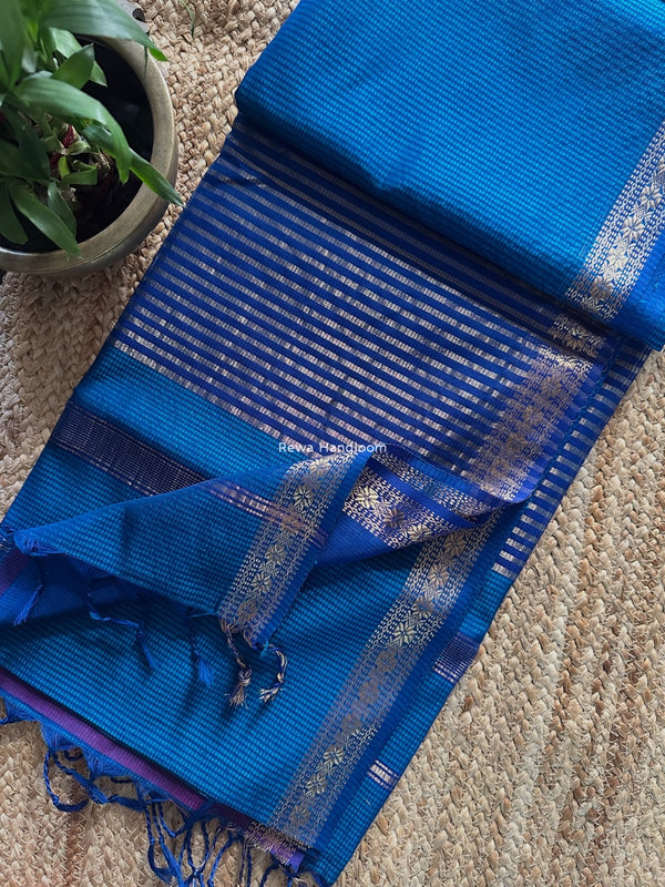 Maheshwari Garbha Reshami Silk Saree 