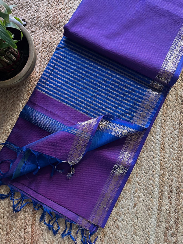 Maheshwari Garbha Reshami Silk Saree 