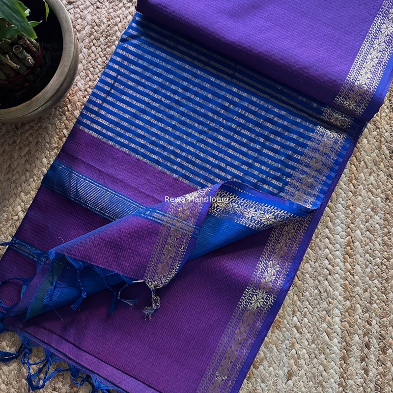 Maheshwari Garbha Reshami Silk Saree 