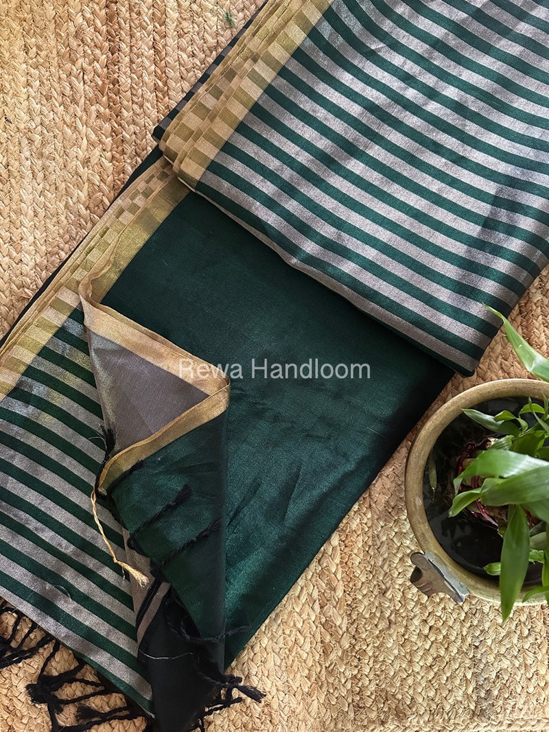 Maheshwari Four Paddle Silk Saree