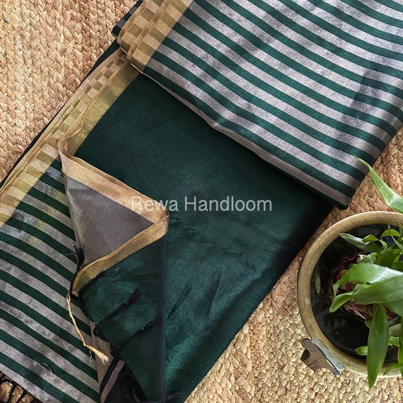 Maheshwari Four Paddle Silk Saree