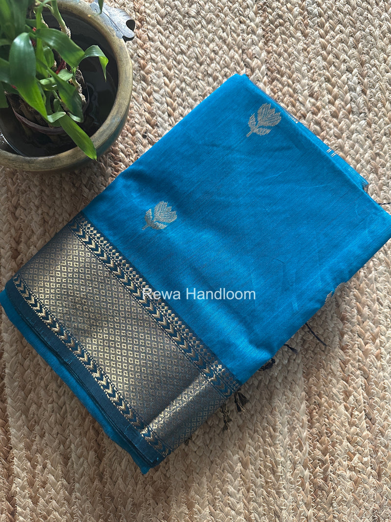 Maheshwari Morpankhi Lotus Butta Saree LLBS048