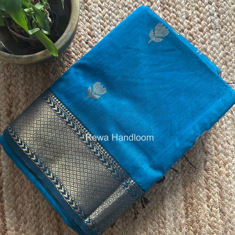 Maheshwari Morpankhi Lotus Butta Saree LLBS048