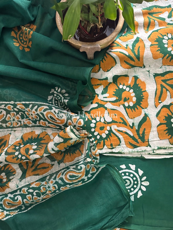 Batik Print Cotton Suit