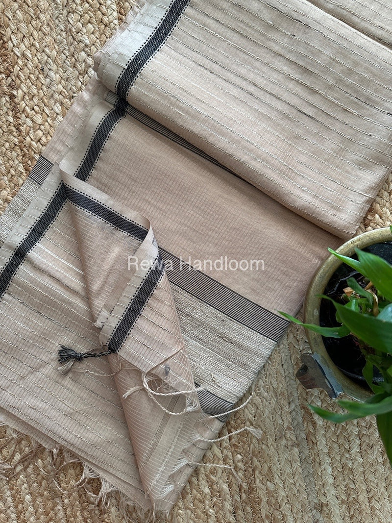 Maheshwari Gichha Thread Lining Saree