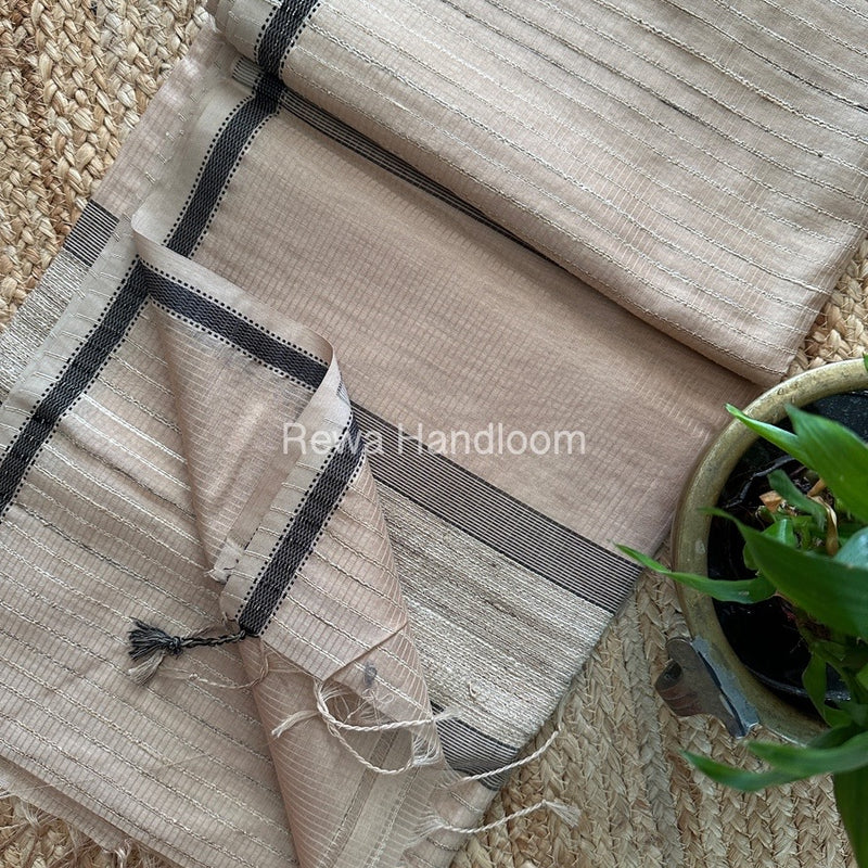 Maheshwari Gichha Thread Lining Saree