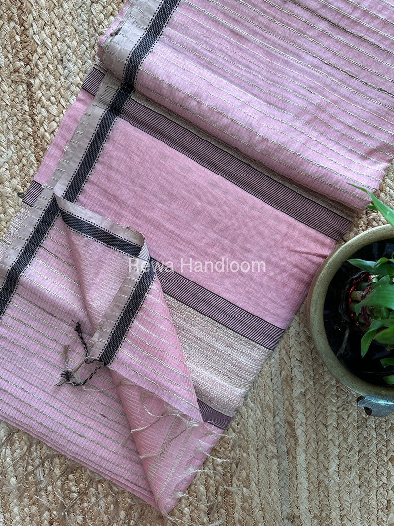 Maheshwari Gichha Thread Lining Saree