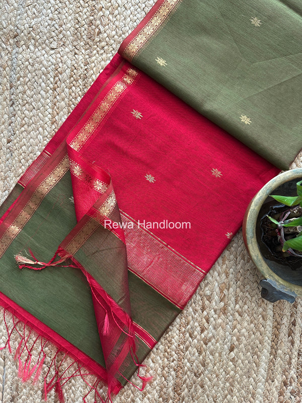 Star Butti Maheshwari Saree