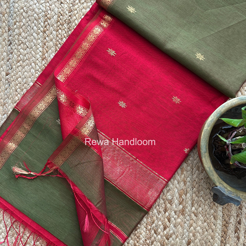 Star Butti Maheshwari Saree