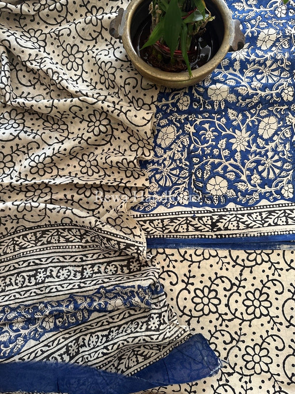 Batik Print Cotton Suit