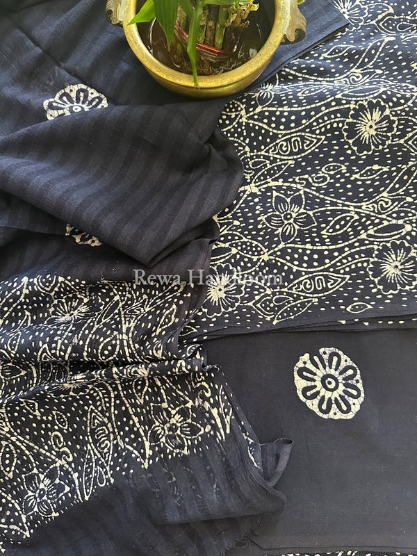 Batik Print Cotton Suit