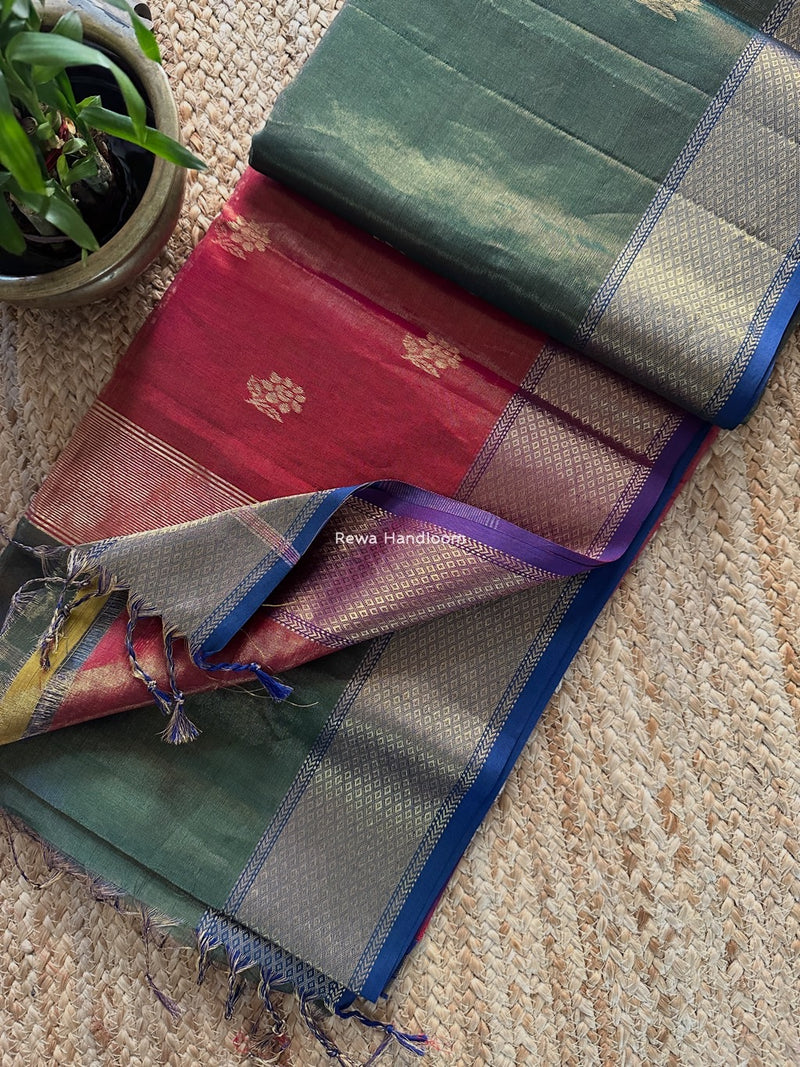 Maheshwari Tissue Silk Saree 
