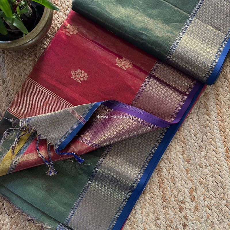 Maheshwari Tissue Silk Saree 
