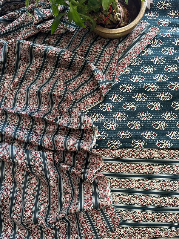 Batik Print Cotton Suit