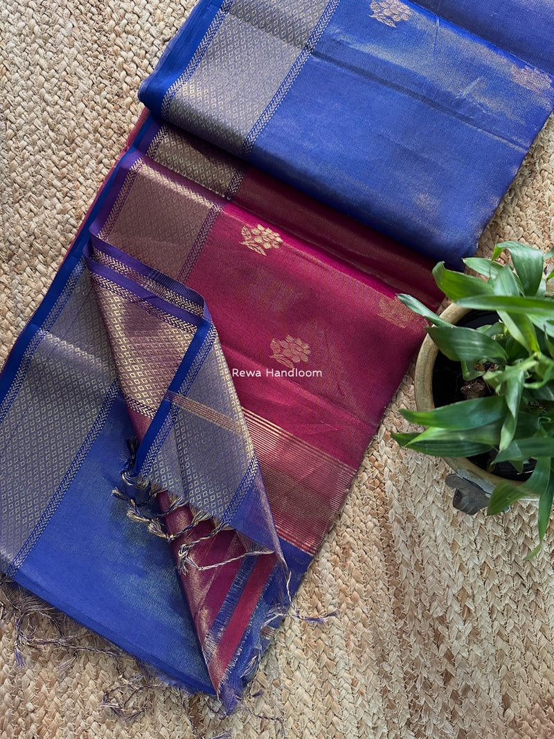 Maheshwari Tissue Silk Saree 