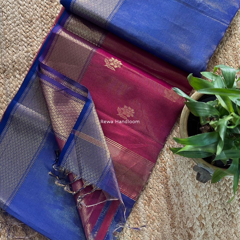 Maheshwari Tissue Silk Saree 