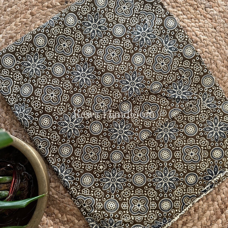 Mehendi Batik Print Cotton Suit BS025