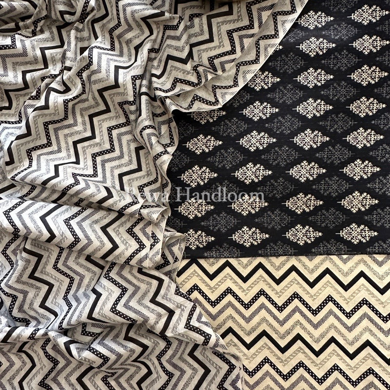 Batik Print Cotton Suit