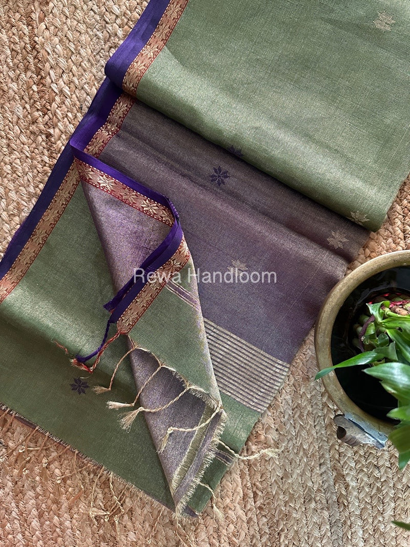 Maheshwari Tissue Silk Saree
