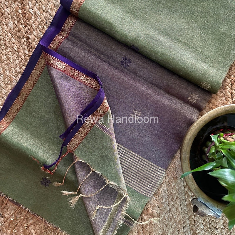 Maheshwari Tissue Silk Saree