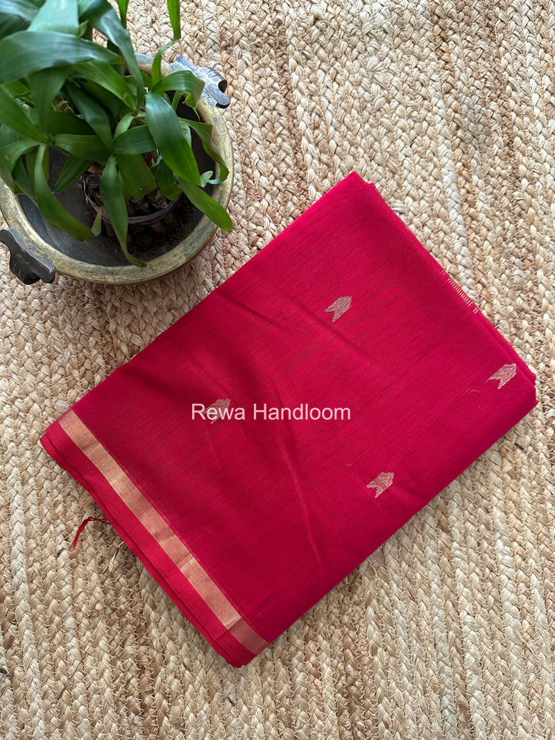 Rani Pink V Butti Maheshwari Saree VBS066